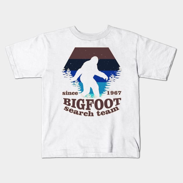 Bigfoot Search Team and Sasquatch T Shirts